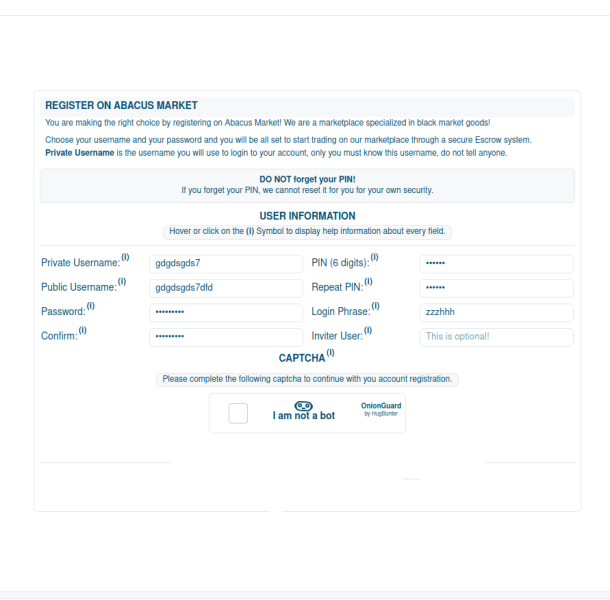 Sign Up Process